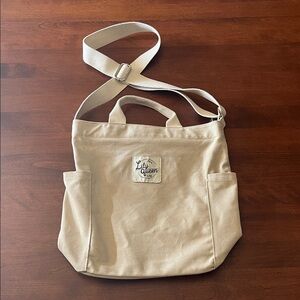 Authentic Lily Queen Canvas Crossbody Bag